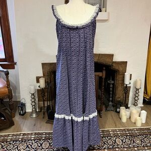 Vintage Tropicana Hawaii Calico “cottagecore” dress Sz 6